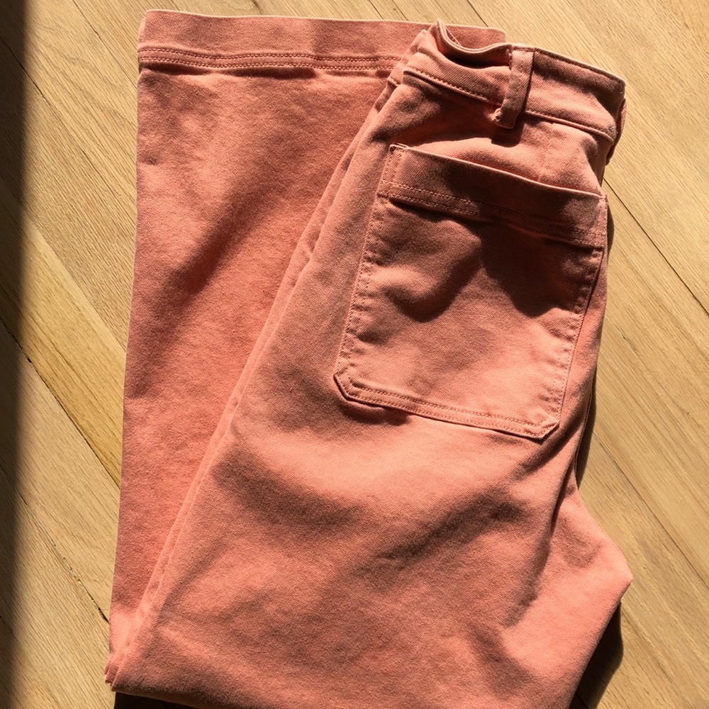 Everlane Wide Leg Crop, Coral